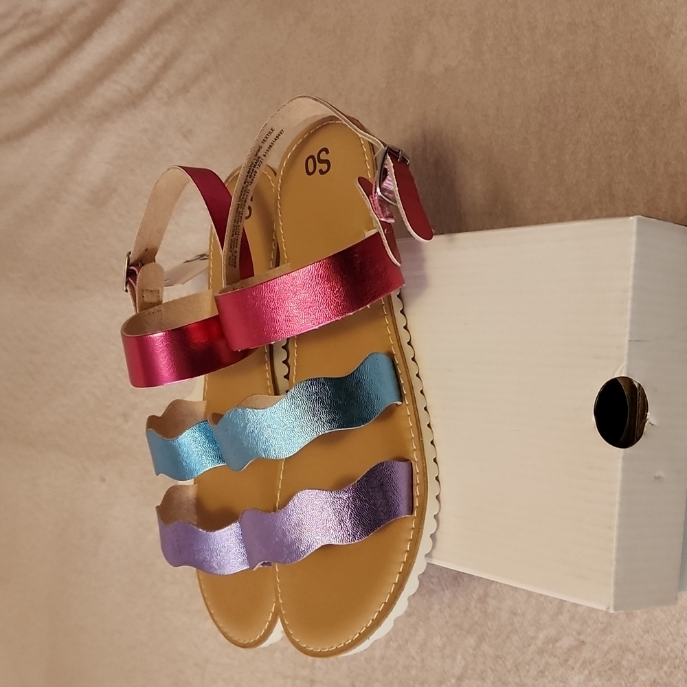 Girls SO Sandals Size 6 - Picture 4 of 13